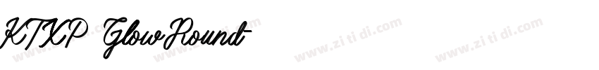 KTXP GlowRound字体转换